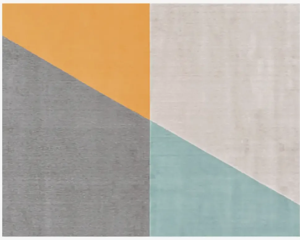 Tæppe London Gul 160x230 cm