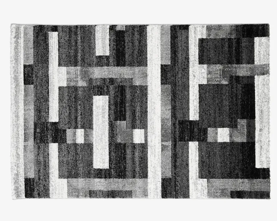 Tæppe Luna Black 160x230 cm