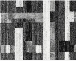 Tæppe Luna Black 160x230 cm