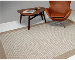 Tæppe Luxor natur/hvid 170x240 cm