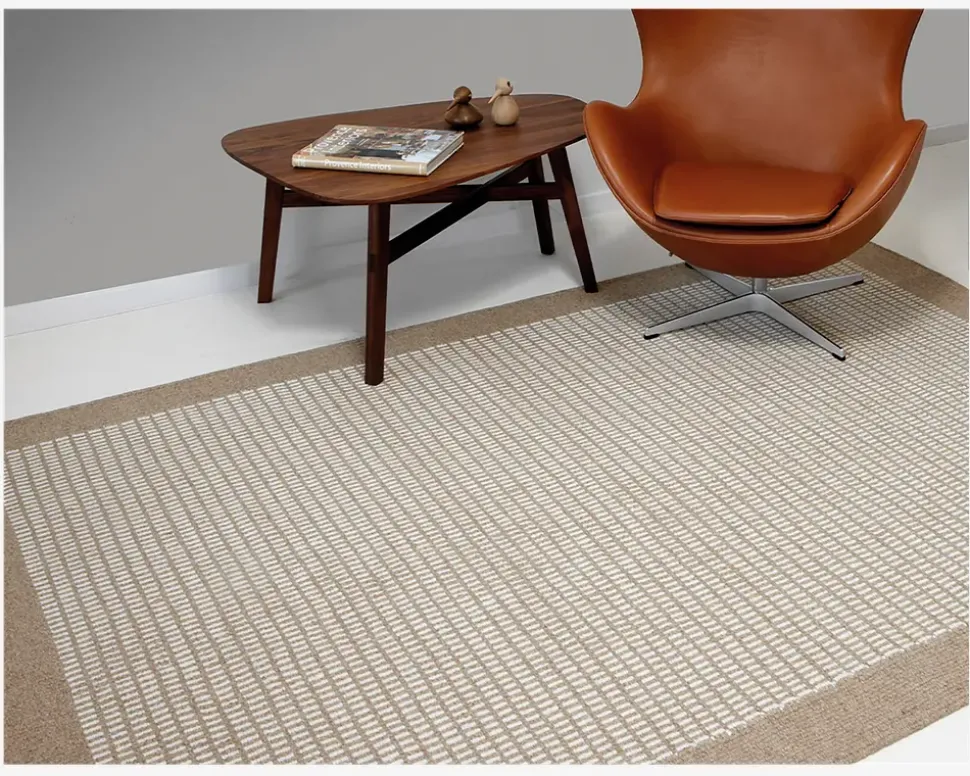 Tæppe Luxor natur/hvid 170x240 cm