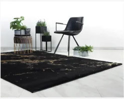 Tæppe Marmaris 160x230cm Sort