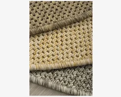 Tæppe Monaco brun Ø. 200 cm