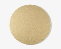 Tæppe Monaco sandfarvet Ø. 160 cm