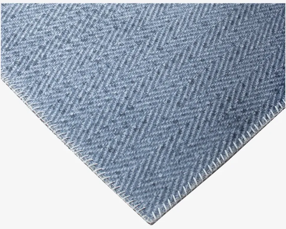 Tæppe Ocean Blue 200x290 cm