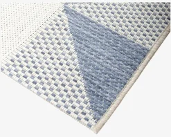 Tæppe Paris Cream/Blå 160x230 cm