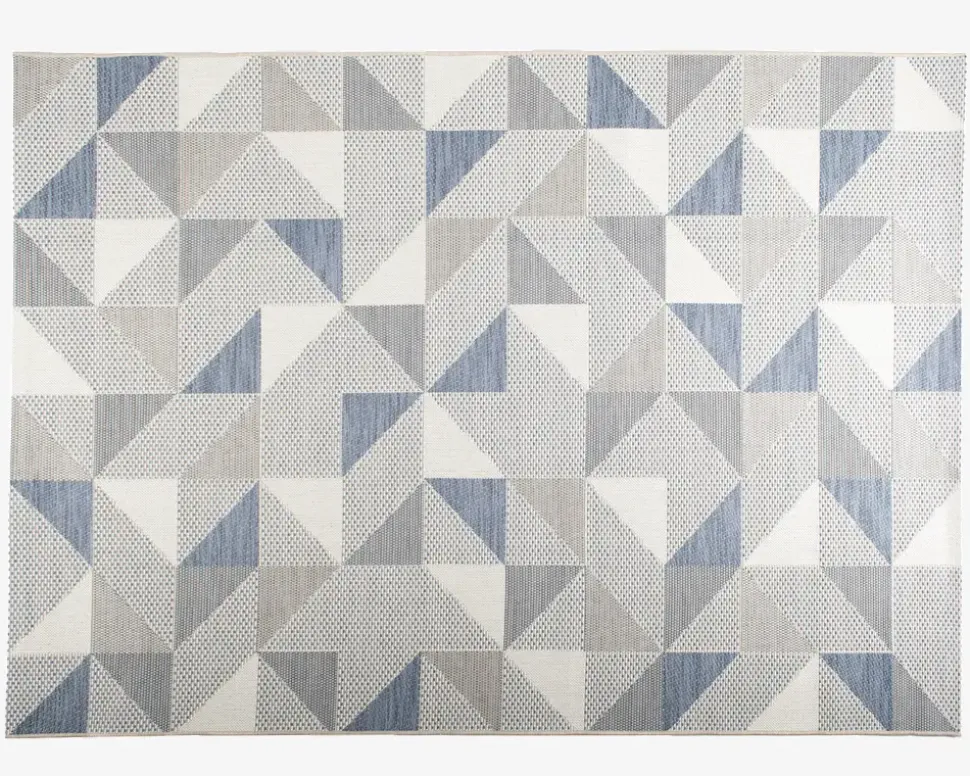 Tæppe Paris Cream/Blå 200x290 cm