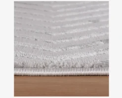 Tæppe Sahara sølvfarvet 140 x 200 cm