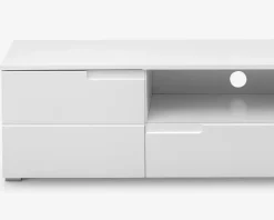 Tv Bord Hvid Højglans