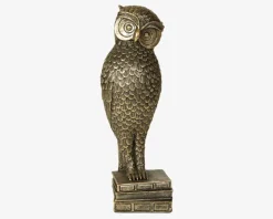 Ugle Med Bøger H.34 cm