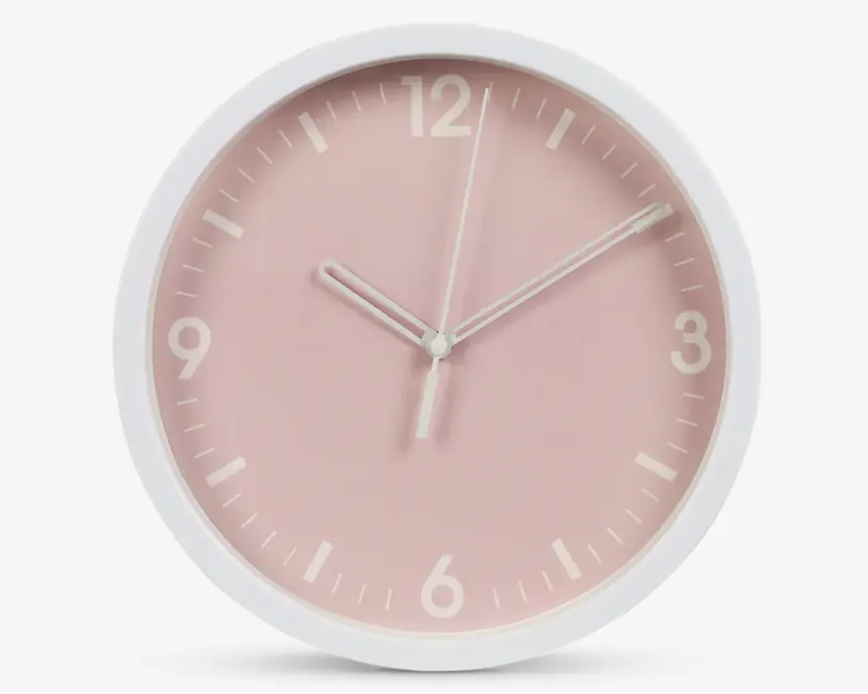 Ur Med Hvide Tal Ass Ø.22,5 cm