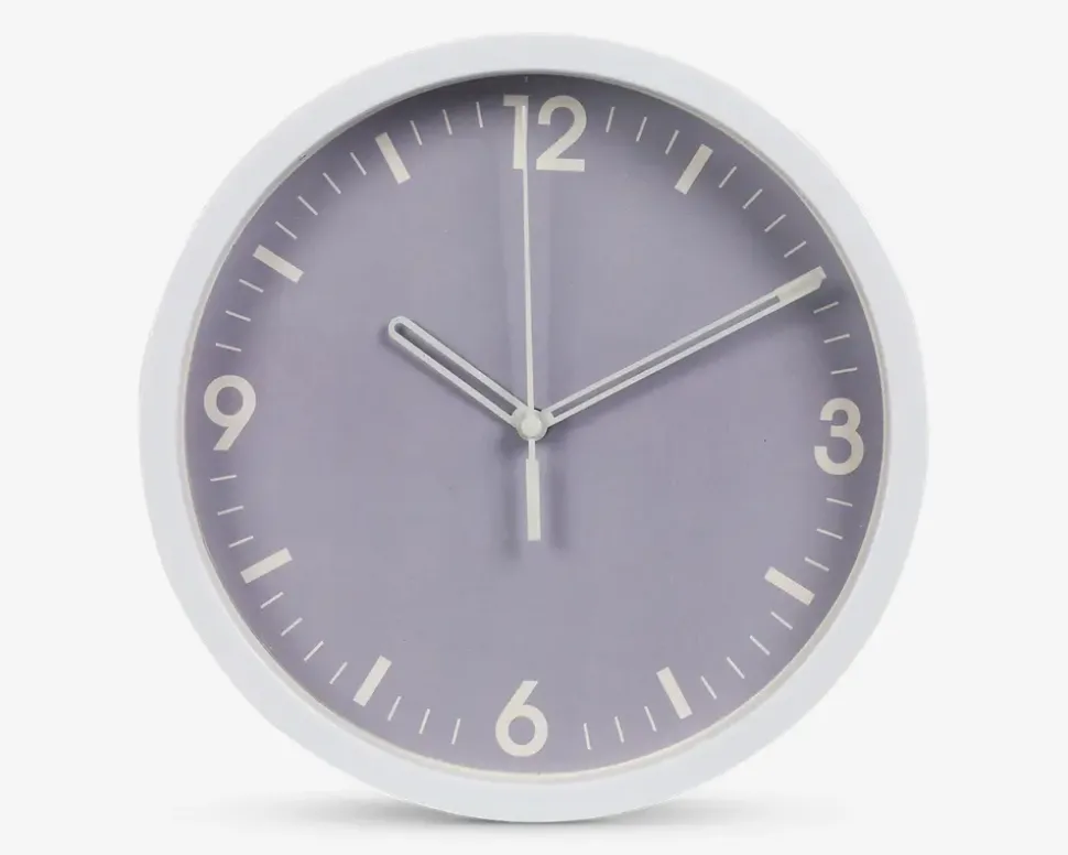 Ur Med Hvide Tal Ass Ø.22,5 cm