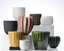 Urtepotteskjuler Flora grøn H.22 cm