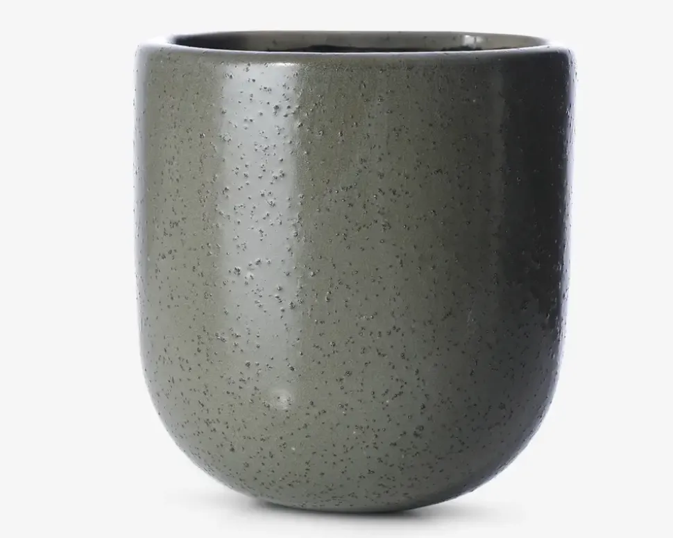 Urtepotteskjuler grøn til væggen 14x13 cm