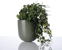 Urtepotteskjuler grøn til væggen 14x13 cm