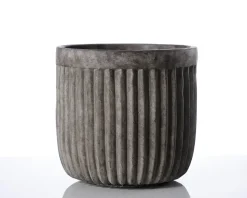 Urtepotteskjuler House antik grå H.19 cm