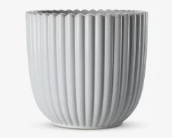 Urtepotteskjuler Nobel hvid 20x22 cm