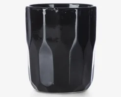 Urtepotteskjuler Orkide sort H.14,5 cm