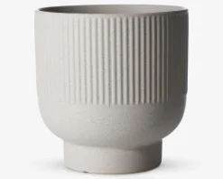 Urtepotteskjuler sæt river cream H.17+22 cm