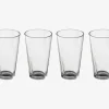 Vandglas Høj 4 Stk.