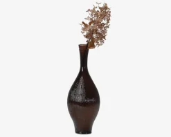 Vase brun H. 40 cm