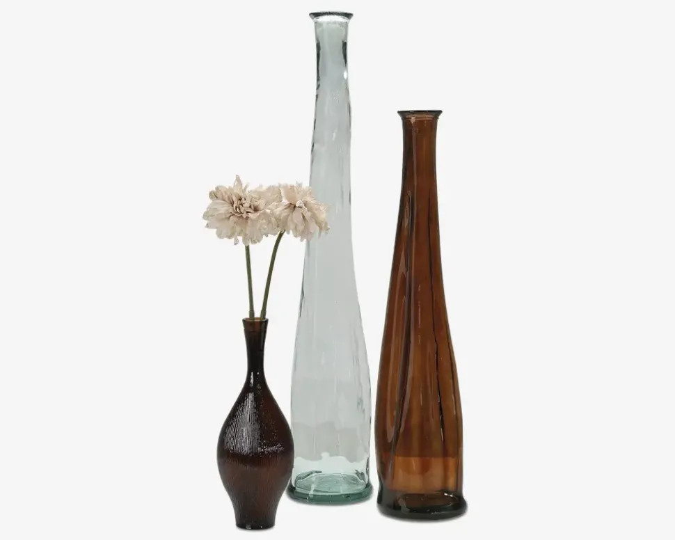 Vase brun H. 40 cm