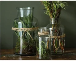 Vase flaske rund Ø.6,5xH.13 cm