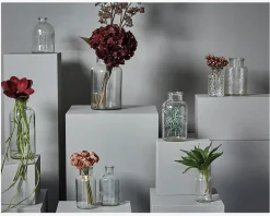 Vase flaske rund Ø.6,5xH.13 cm