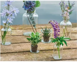 Vase flaske rund Ø.10xH.20 cm