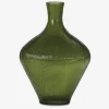 Vase grøn H. 27 cm