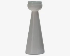 Vase hvid H. 40 cm