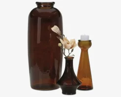 Vase nougat H. 40 cm