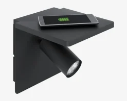 Væglampe Ciglie Sort