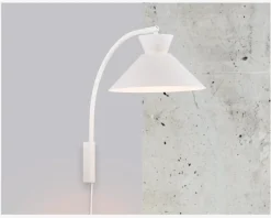 Væglampe Dial H.40 cm Hvid