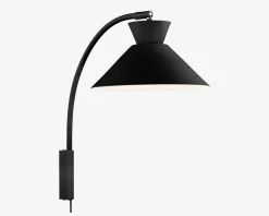 Væglampe Dial H.40 cm Sort