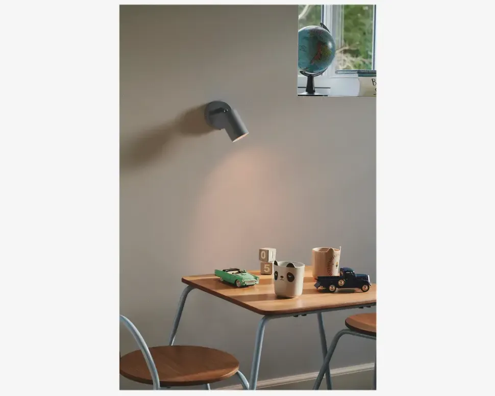 Væglampe Explore blå