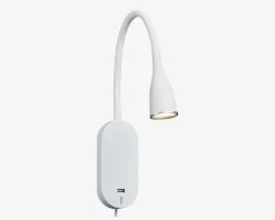 Væglampe Eye USB LED Hvid