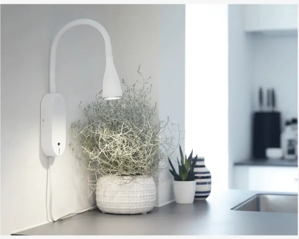 Væglampe Eye USB LED Hvid