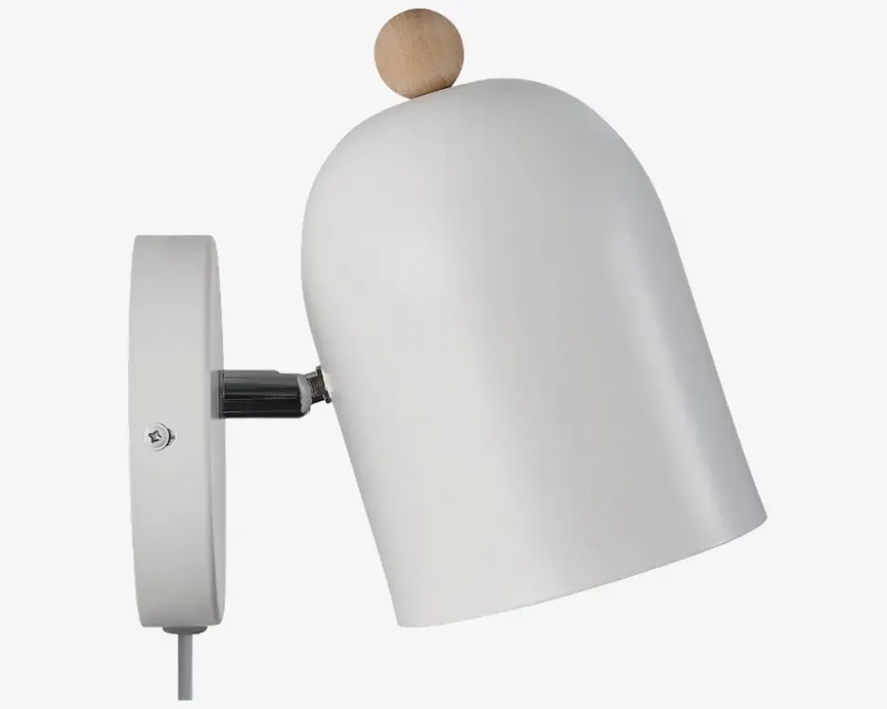 Væglampe Gaston hvid