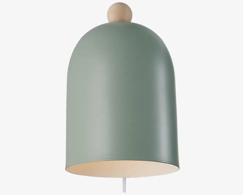 Væglampe Gaston støvet grøn