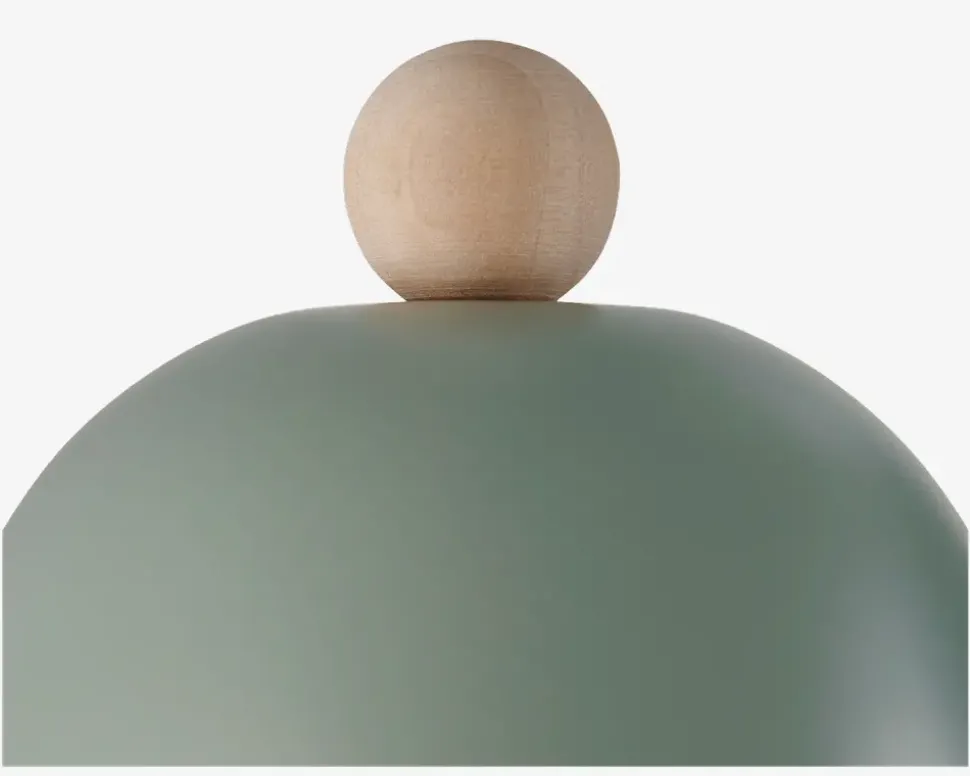 Væglampe Gaston støvet grøn