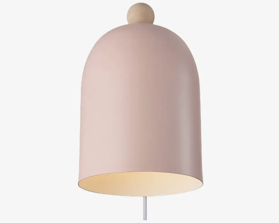 Væglampe Gaston støvet rosa