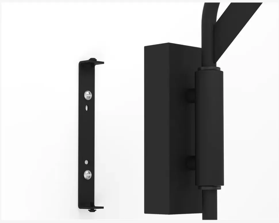 Væglampe Loreto Sort D.56cm