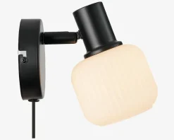 Væglampe Milford mini E14 sort