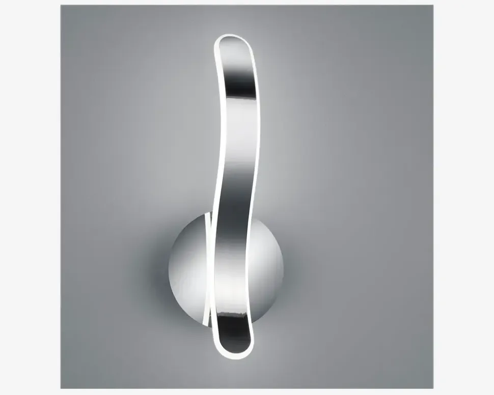 Væglampe Parma Krom H.39 cm