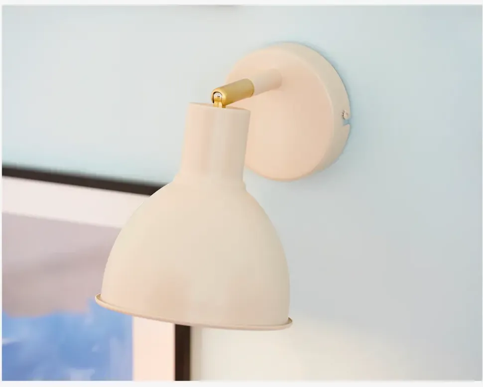 Væglampe Pop Mat Beige Ø.15,5 cm