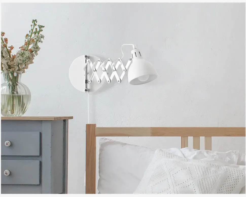 Væglampe Scissor Hvid Ø.15 cm