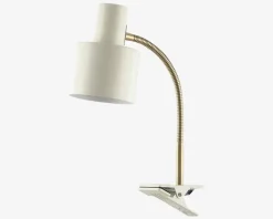 Væglampe Vogue creme klemme H.38 cm