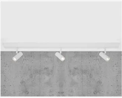 Væg-/loftkampe Omari 3 Hvid