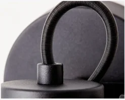 Vægspot Rolet Sort E14